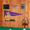 Louisiana State LSU Tigers Full Size Eye Logo Pennant view 2
