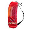 Sports Hoop Carry Bag - 2 Gal. Drawstring Bag with Breathable Mesh. Lightweight with Adjustable Strap (RED) view 1