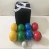 BuyBocceBalls Listing - Unique Bocce Set - 107mm with Green, Red, Blue, Yellow Balls view 1