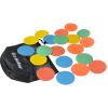 Eco Walker 4inch Mini Floor Spot Markers for Classroom Preschool and Kindergarten (Set of 20pcs) (Red) view 1