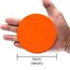 Eco Walker 4inch Mini Floor Spot Markers for Classroom Preschool and Kindergarten (Set of 20pcs) (Orange) view 4