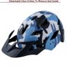 Kids Bike Helmet,Bavilk Kids Boys Girls Bike Helmets with LED Light Detachable Visor Children Youth Teen Multi-Sport for Skating Cycling Scooter Skateboard Adjustable & Lightweight 19.7"-22.4" view 3