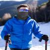 Geyoga 4 Pieces Winter Neck Warmers Neck Gaiter Scarf Windproof Face Covering(Black, Dark Grey, Royal Blue, Navy Blue,Medium) view 2
