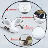 MLyzhe Deformation Roller Shoes Male and Female Skating Shoes Adult Children's Automatic Walking Shoes Invisible Pulley Shoes Skates with Double-Row Deform Wheel view 2