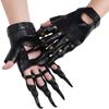 Pointy Fingers Claw Gloves Scary Cool Halloween Party Costume Accessories Prank Fancy Dress Black view 1