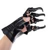 Pointy Fingers Claw Gloves Scary Cool Halloween Party Costume Accessories Prank Fancy Dress Black view 3