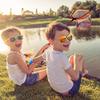 YVLEEN Kids Fishing Net for Lakes - Minnow Nets for Kids - Aluminum Collapsible Telescopic Fishing Pole Handle and Nylon Mesh Small Fishing net - Butterfly Nets for Kids Outdoor Playing view 2