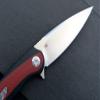 Eafengrow EF954 Folding Knife D2 Steel Blade G10 Handle with Pocket Clip Locking Liner EDC Flipper Knifes for Camping Hiking Outdoor(Red) view 4