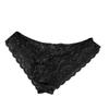 Hansber Men's Sissy Pouch Panties Lace Bikini Briefs Underwear Low Rise G-String Thongs Crossdress Nightwear Black X-Large view 4