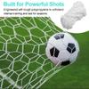6x4 Ft Soccer Goal Net, Portable Foldable Football Replacement Netting for Training, Practice, Backyard, Youth Lacrosse Sports view 4