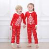 Benaive Matching Family Christmas Pajamas Set Boys Girls Holiday xmas Pjs for Family Toddlers Kids Children Sleepwear Cotton Womens Mens Pyjamas Jammies (Green & Grey, Christmas Tree, Kid-14) view 3