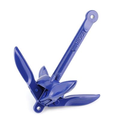 Folding, 4 Tine Aluminum Alloy Boat for Sailboat Kayak Canoe Fishing Accessories Compact Portable Marine
