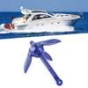 Folding, 4 Tine Aluminum Alloy Boat for Sailboat Kayak Canoe Fishing Accessories Compact Portable Marine view 4