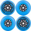 AOWISH 4-Pack Inline Skate Wheels Outdoor Asphalt Formula 85A Hockey Roller Blades Replacement Wheel with Bearings ABEC-9 and Floating Spacers (Blue, 76mm) view 2