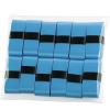 12 Pieces Tennis Racket Grip Tape, Badminton Racket Overgrip, Absorbent Non Slip Overgrip Replacement for Tennis, Badminton, Squash, Padel Rackets(Blue,12 Pieces) view 1