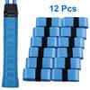 12 Pieces Tennis Racket Grip Tape, Badminton Racket Overgrip, Absorbent Non Slip Overgrip Replacement for Tennis, Badminton, Squash, Padel Rackets(Blue,12 Pieces) view 3