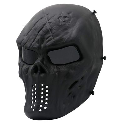 PuddingStation Full Face Airsoft Mask, for Masquerade Halloween Cosplay, Movie Props and Other Outdoor Activities