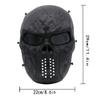 PuddingStation Full Face Airsoft Mask, for Masquerade Halloween Cosplay, Movie Props and Other Outdoor Activities view 2