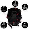 PuddingStation Full Face Airsoft Mask, for Masquerade Halloween Cosplay, Movie Props and Other Outdoor Activities view 4
