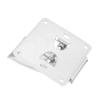 Deep-Jaw Design Fish Fillet Clamp, Stainless Steel Fish Tail Clip w/ 6 Self-tapping Screws for Mount on the Cleaning Table Bait Board, Portable Fish Cleaning Tool view 4