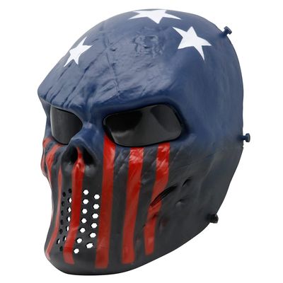 PuddingStation Full Face Airsoft Mask, for Masquerade Halloween Cosplay, Movie Props and Other Outdoor Activities