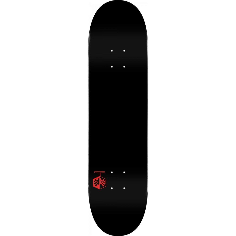 Mini Logo Skateboard Deck K20 Chevron Detonator Black 7.75" x 31.08"