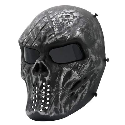 PuddingStation Full Face Airsoft Mask, for Masquerade Halloween Cosplay, Movie Props and Other Outdoor Activities