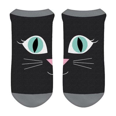 amscan Cat No Show Socks - Adult Size, 1 Pair