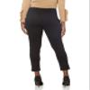 Briggs New York Womens High Rise Skinny Knit Ponte Casual Pants, Black, 14 US view 2