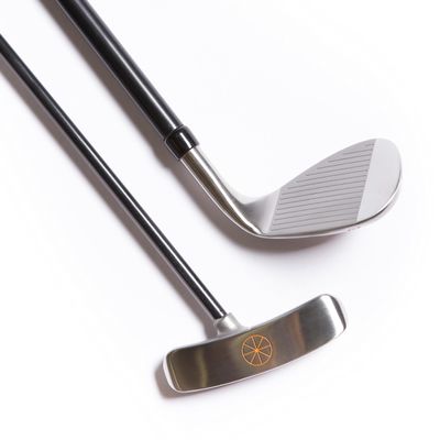 Orange Whip Golf Short Game Package, Includes Wedge and Putter - Made in USA - Left Handed