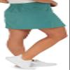 Arctix Women's Active Skort, Teal, Small Tall view 2