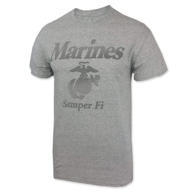 Armed Forces Gear Marines Reflective PT GearT-Shirt, Medium (Grey)