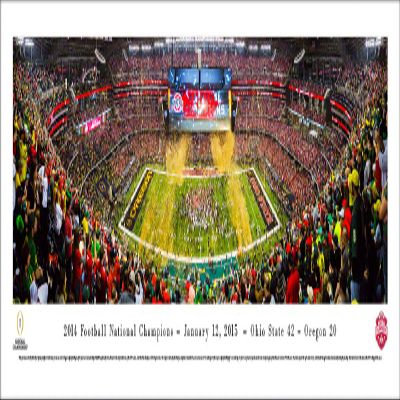Blakeway Worldwide Panoramas, Inc. Ohio State, 2014 College Football Champions - 40x13.5-inch Panoramic Poster