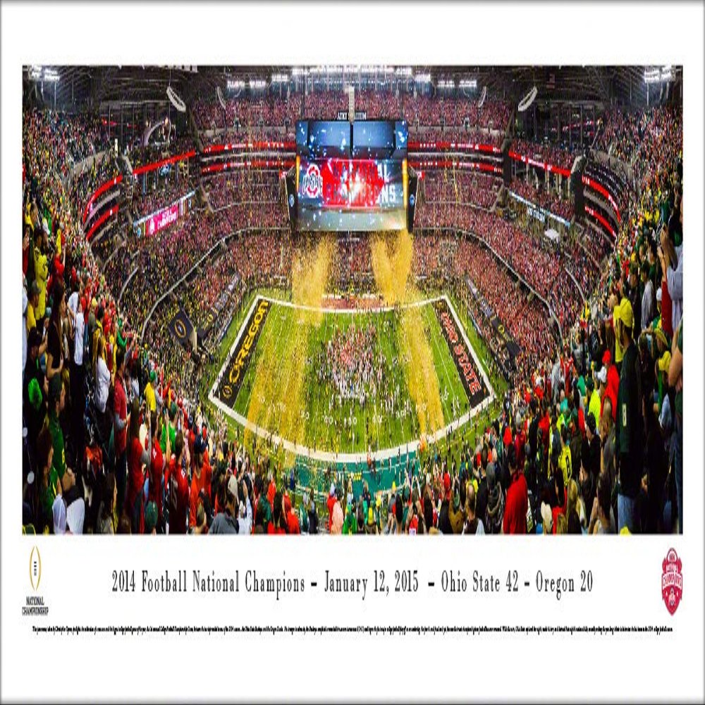 Blakeway Worldwide Panoramas, Inc. Ohio State, 2014 College Football Champions - 40x13.5-inch Panoramic Poster