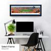 Blakeway Worldwide Panoramas, Auburn Football, Stripe the Stadium - 42x15.5-inch Panoramic Framed Art Print with Mat view 4