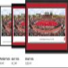 Eastern Washington Football - 40.25x13.75-inch Panoramic Framed Picture view 2