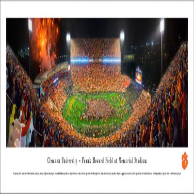 Blakeway Worldwide Panoramas, Inc. Clemson Football, Celebration - 40x13.5-inch Panoramic Poster