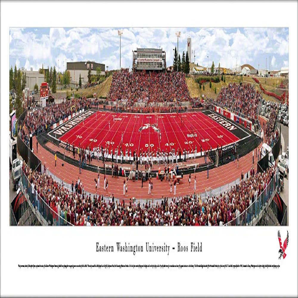 Blakeway Worldwide Panoramas, Inc. Eastern Washington Football - 40x13.5-inch Panoramic Poster