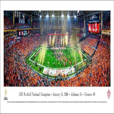 Blakeway Worldwide Panoramas, Inc. Alabama, 2015 College Football Champions - 40x13.5-inch Panoramic Poster