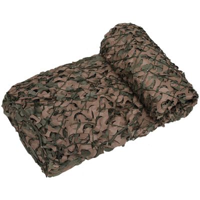 CamoSystems Premium Series Military Spec with Mesh Netting Attached, 5' x 22' (Side Cover), Green/Brown