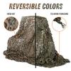 CamoSystems Premium Series Military Spec with Mesh Netting Attached, 5' x 22' (Side Cover), Green/Brown view 4