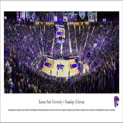 Blakeway Worldwide Panoramas, Inc. Kansas State Basketball - 40x13.5-inch Panoramic Poster