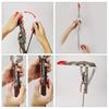 2 Packs Auto Spring Fishing Rod Holder Heavy Duty Stainless Steel Rod Stand 360 Degree Adjustable Fishing Rod Rack Stand view 2