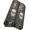 Black and Nickel 1911 Grips with Ambi Cut . Scales Design, Fits Commander and Government and Clones Models view 3