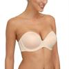 Women's Strapless Backless Clear Back Straps Full Figure Coverage Minimizer Convertible Bras for Wedding Plus Size Nude, 40DDD/F view 2