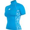 Alder Cruz Junior Short Sleeve Rashguard - Light Blue WABCRG-LB 16Y view 1
