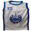 El Salvador National Team Jersey for Baby's - Camisa Seleccion de El Salvador para Bebes (Blanco, Talla 4) view 1