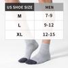 CS CELERSPORT 6 Pack Men's Ankle Socks with Cushion Athletic Running Socks, Light grey, Shoe Size: 7-9 view 2
