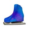 Kami-So Metallic Figure Skate Boot Covers | Hockey Ice Skates Protection Against Scratches, Scuffs, and Dirt | Durable Shoe Skate Covers | Ice Skating Accessories | Cotton Candy - Adult Size view 1