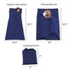 Sleeping Bag Liner Camping Travel Home Bed Sheet Lightweight Breathable Hotel Compact Sacks view 2